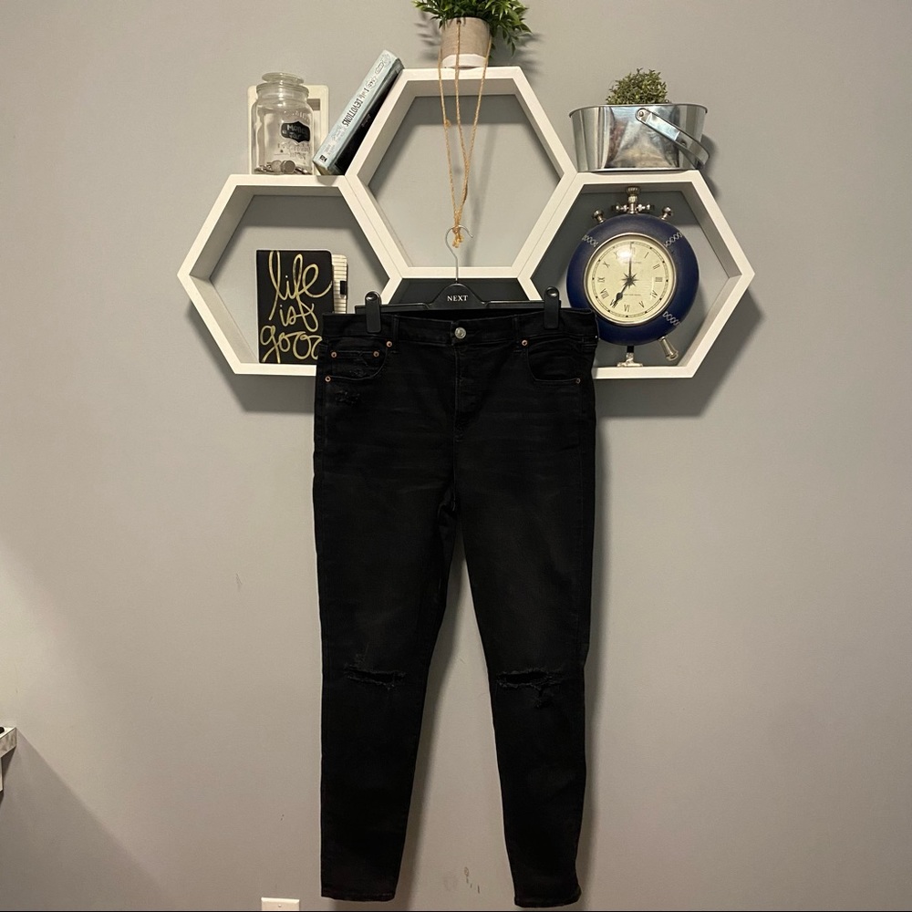 American Eagle Black Jeggings